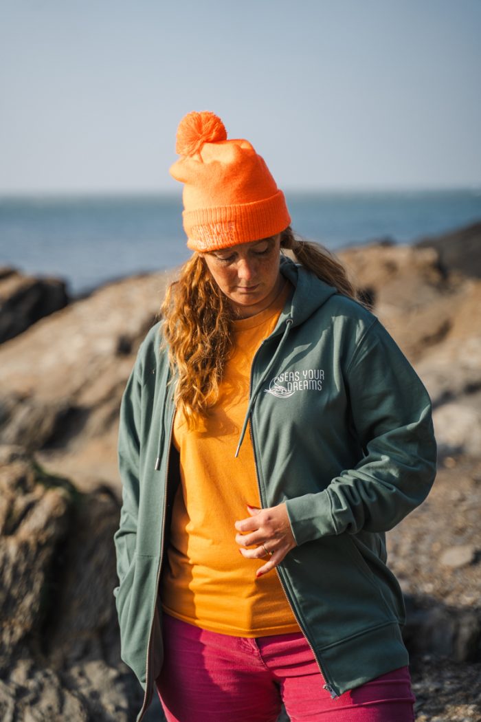 Seas Your Dreams Zip Up Hoodies - Image 4
